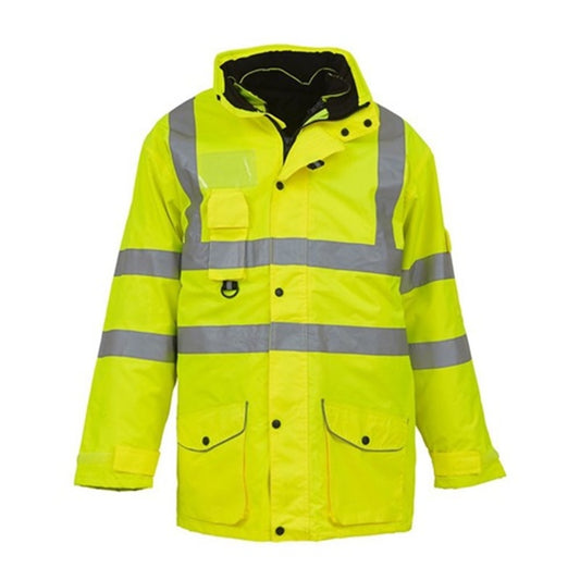 High-visibility reflective clothing