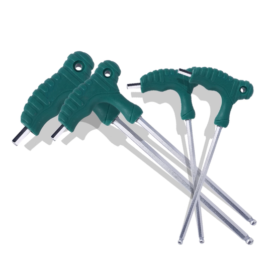 T-handle Metric Spherical Hex Wrench