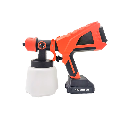 18V lithium battery electric paint spray gun
