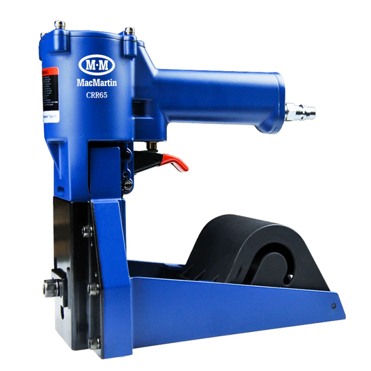 Pneumatic Carton Closing Coil Nailer CRR65