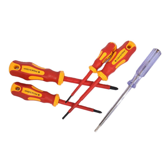 5 Pieces Of insulation Resistance To High Pressure Screwdrivers